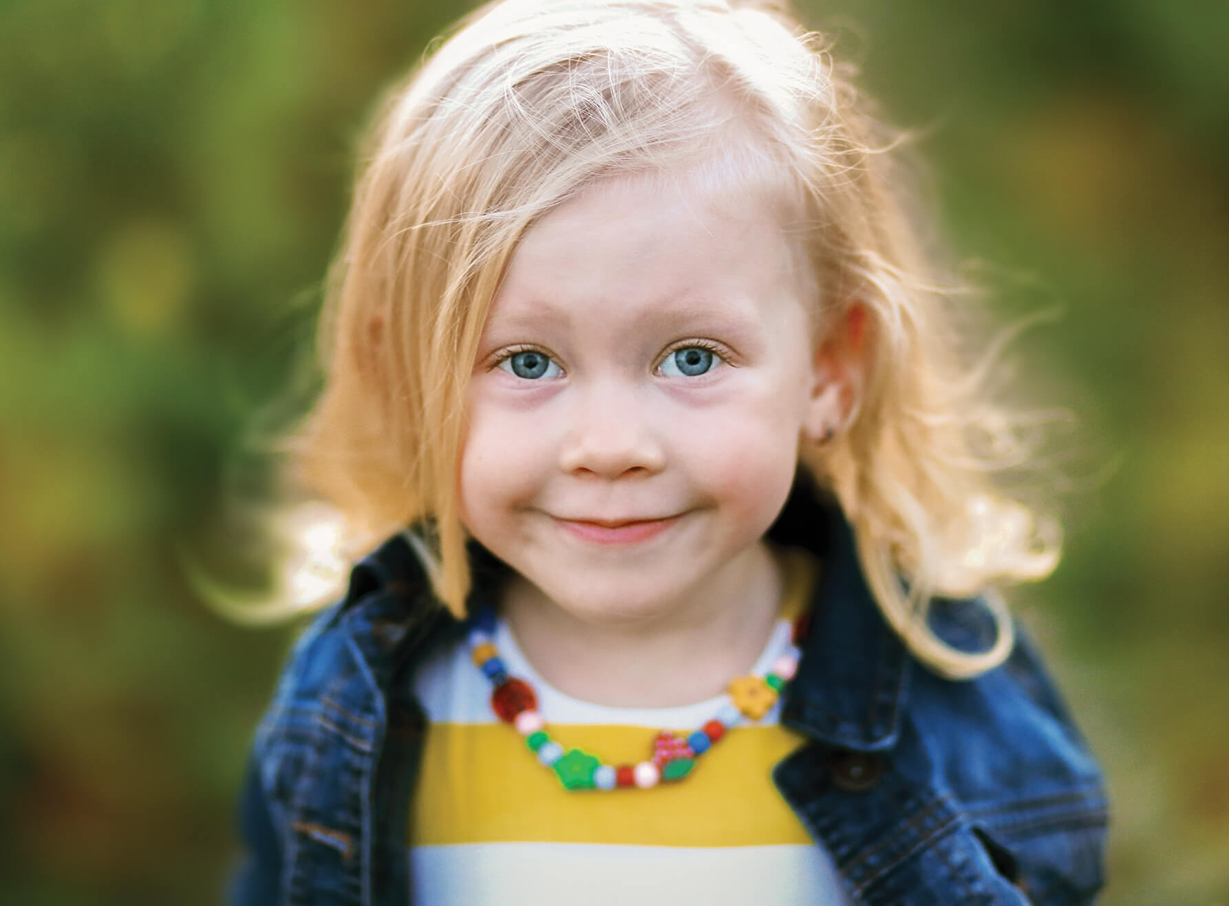 niña sonriendo