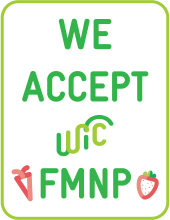 FMNP Stall Sign